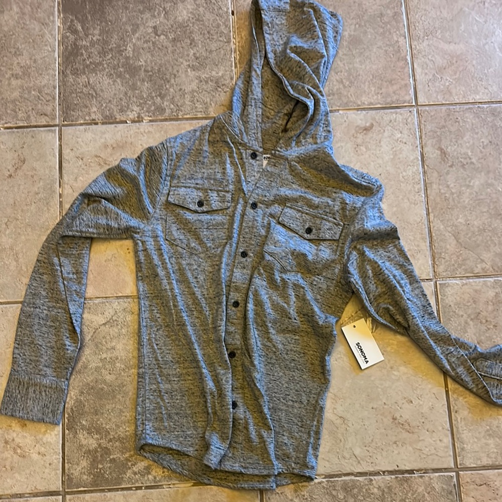 Sonoma Gray Knit Top